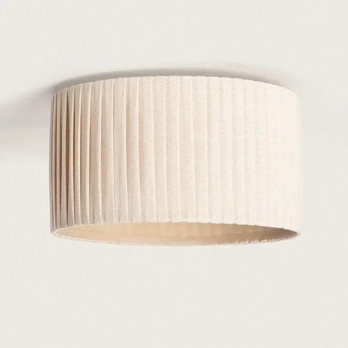 Edit Petrina Flush Ceiling Light – Beige
