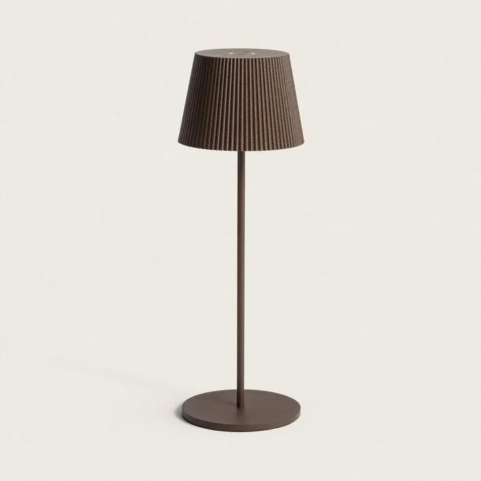 Edit Willox USB Rechargeable LED Outdoor Table Lamp – Rust