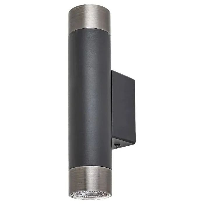 Edit Zircon Up & Down Wall Light – Matt Black