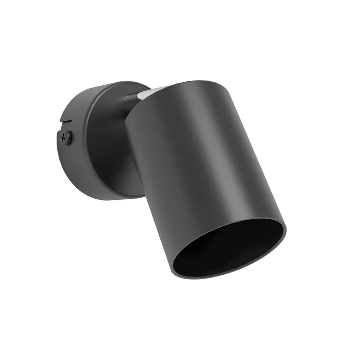 Eglo Basic Reciso-E Black Steel Eco Friendly Spotlight RECISO-E part number – 74006