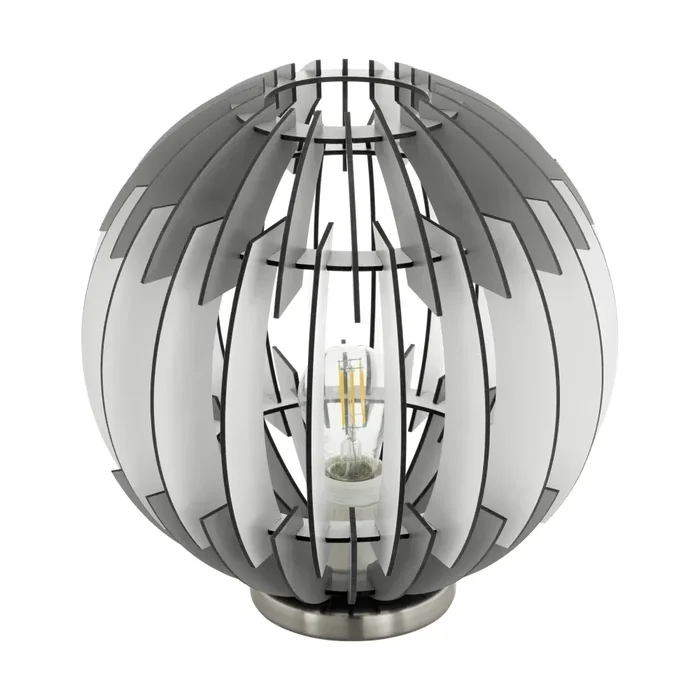 Eglo OLMERO table lamp matt nickel, 1-light source