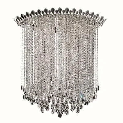 Eight Light Flush Mount