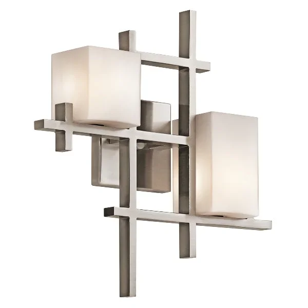 Elstead KL/CITY LIGHTS2 Kichler City Light 2 Light Wall Light