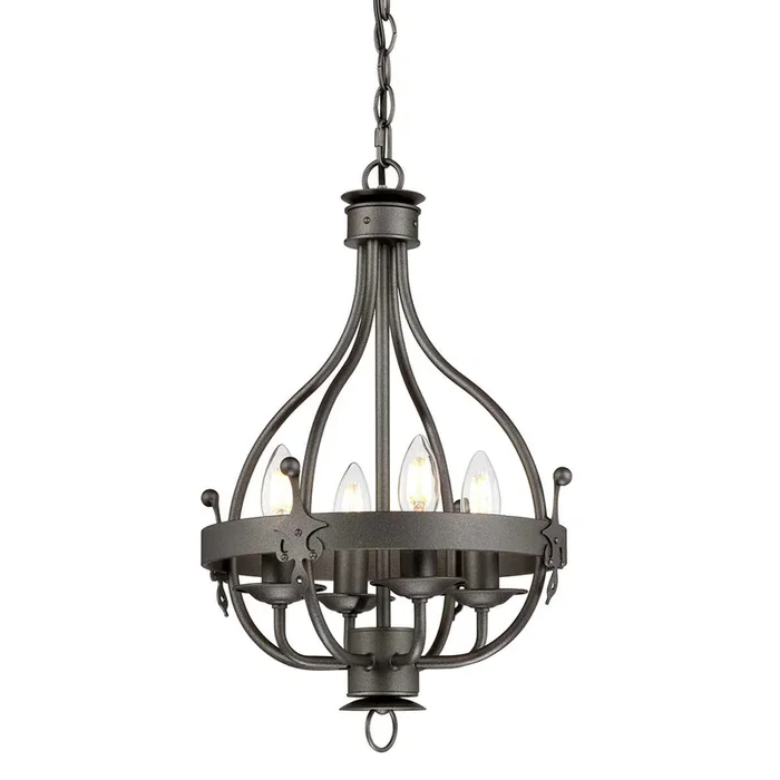 Elstead Lighting Chandelier from the Windsor range. Windsor 6 Light Chandelier Product Code = WINDSOR6-GOLD