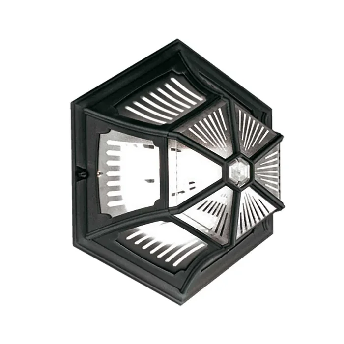 Elstead Lighting Outdoor Wall Light from the Parish range. Parish 1 Light Up Wall Lantern Product Code = PR1-BLACK