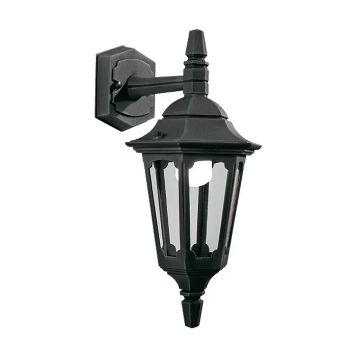 Elstead Lighting Pedestal Lantern from the Parish Mini range. Parish Mini 1 Light Pedestal Lantern Product Code = PRM4-BLACK