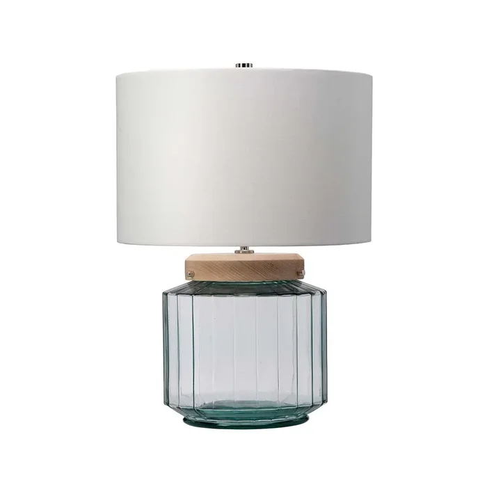 Elstead Lighting Table lamp from the Luga range. Luga Table Lamp – Smoke Product Code = LUGA-TL-SMOKE