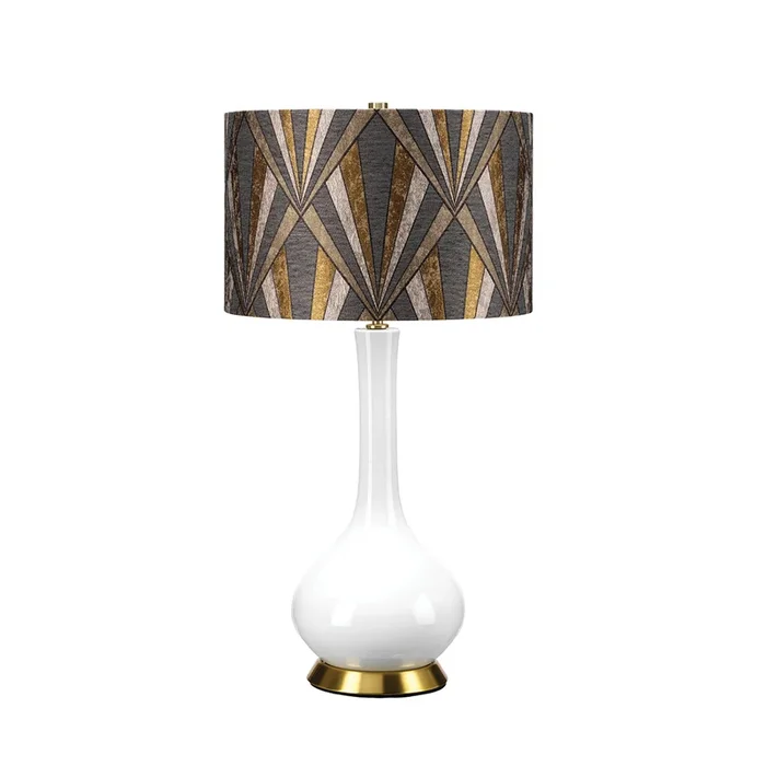 Elstead Lighting Table Lamp from the MILO range. Milo 1 Light Table Lamp Product Code = MILO-PN-TL-LORA
