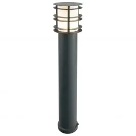 Elstead ST/BOL L E27 BLK Stockholm Large Bollard E27 Black