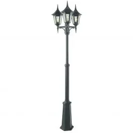 Elstead V7 BLACK Valencia Triple Post Black