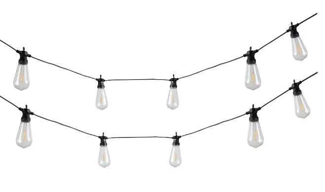 EM3115 PAIGE 5M Festoon Light 3.6w 2700K IP44 50cm Spacing