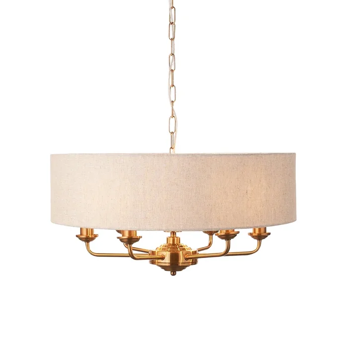 Endon Highclere 6lt Pendant 110722