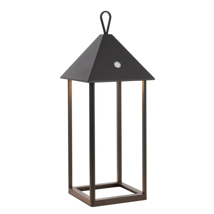 Endon Lighting 106790 Hoot Outdoor Table Lamps Matt black Step dimmable