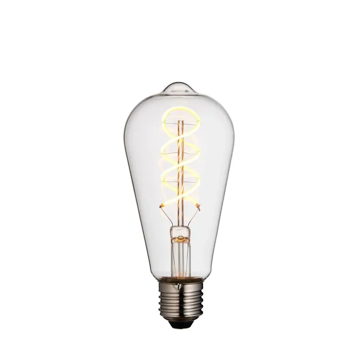 Endon Lighting 107771 Twist Un-Zoned Accessories Clear glass Dimmable