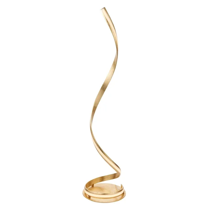 Endon Lighting 95841 Aria Indoor Floor Lamps Gold leaf & white acrylic Non-dimmable