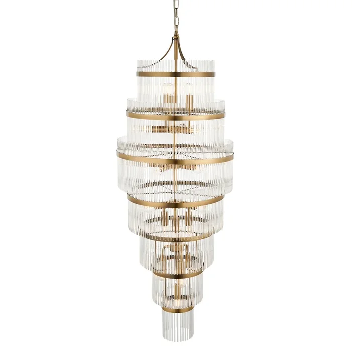Endon Marietta Grand 21lt Tiered Pendant 112793