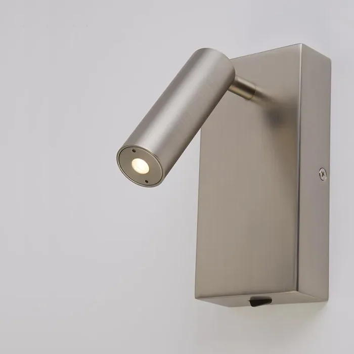Envirolight Adjustable LED Reading Light – Satin Nickel