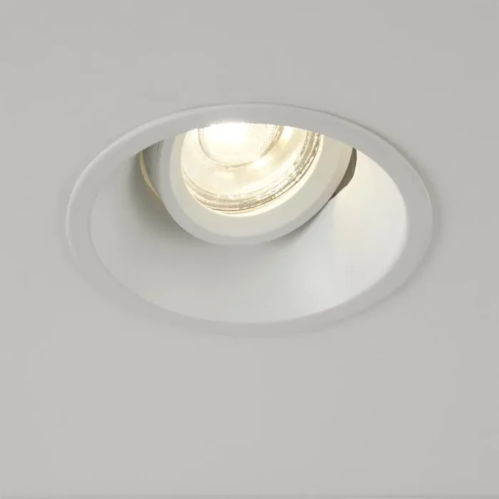 Envirolight Slimline Deep Recessed Adjustable Downlight – Matt White