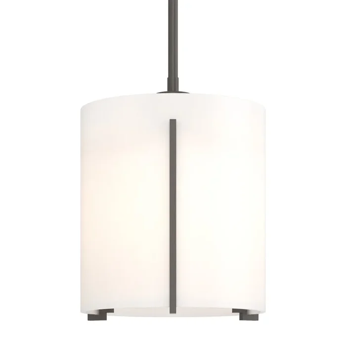 Exos Large Mini Pendant 1-Light Opal Glass (GG) in Dark Smoke187660-SKT-MULT-07-GG0137