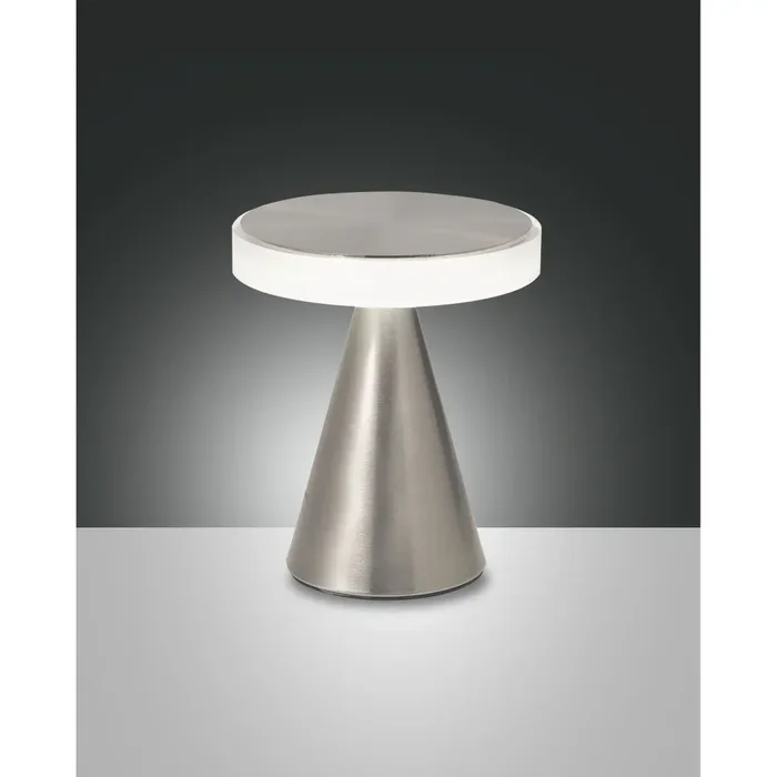 Fabas Luce NEUTRA Table Lamp LED matt nickel, 1-light source