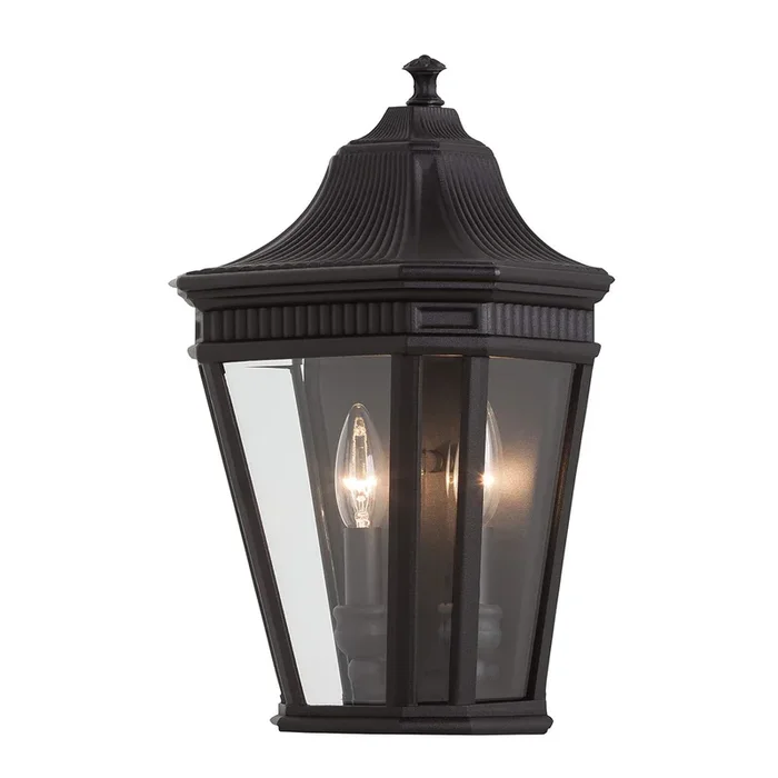 Feiss Outdoor Hanging from the Cotswold Lane range. Cotswold Lane 3 Light Large Chain Lantern Product Code = FE-COTSLN8-L-BK