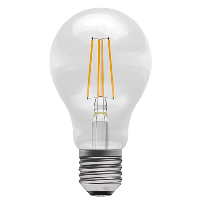 Filament LED GLS 3.3W 470lm B22d Clear 827 Very Warm White Dimming