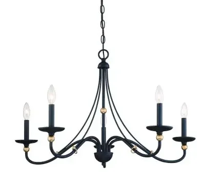 Five Light Chandelier