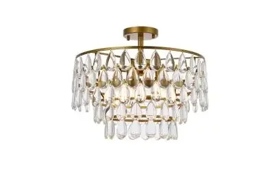 Five Light Flush Mount