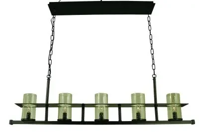 Five Light Island Chandelier