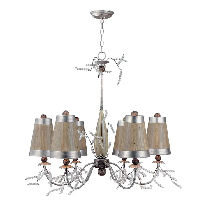 Flambeau Chandelier from the Kristal Luxe range. Kristal Luxe 6 Light Chandelier Product Code = FB-KRISTAL-LUXE6