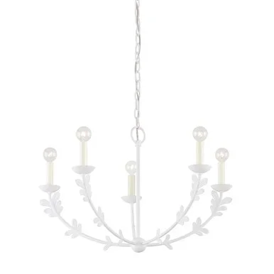Florian Five Light Chandelier (F4428-GSW)