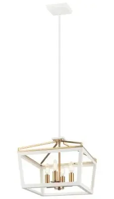 Four Light Chandelier