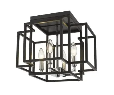 Four Light Flush Mount