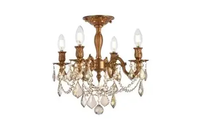 Four Light Flush Mount