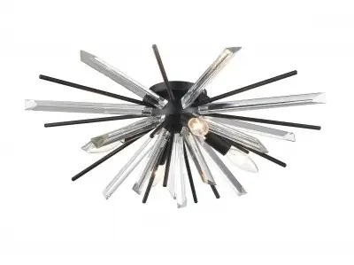 Four Light Flush Sconce