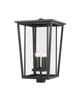 Four Light Outdoor Post Mount Fixture