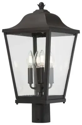Four Light Outdoor Post Mount