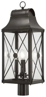 Four Light Outdoor Post Mount