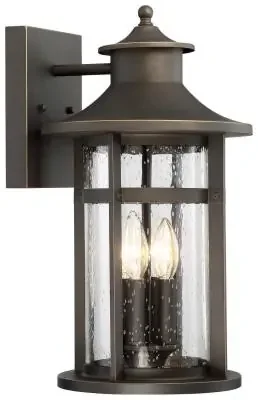 Four Light Outdoor Wall Lamp
