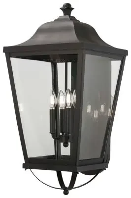 Four Light Outdoor Wall Mount