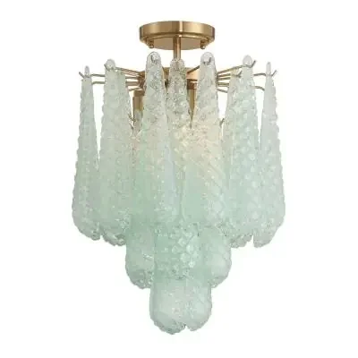 Four Light Semi Flush Mount