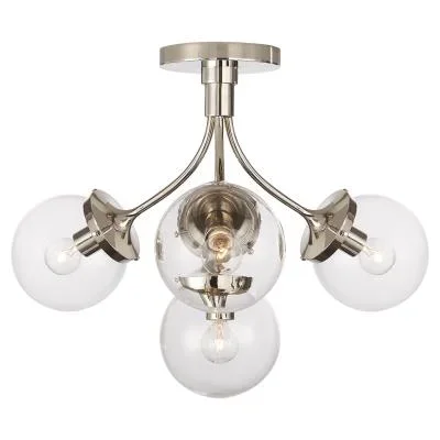Four Light Semi Flush Mount059218