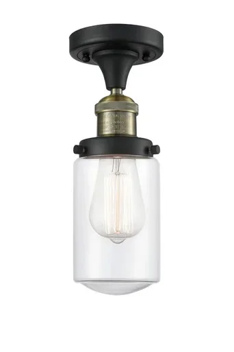 Franklin Restoration One Light Semi-Flush Mount (517-1CH-BAB-G312)