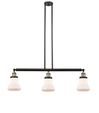 Franklin Restoration Three Light Island Pendant (213-BAB-G191)