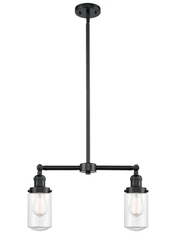 Franklin Restoration Two Light Island Pendant (209-OB-G312)