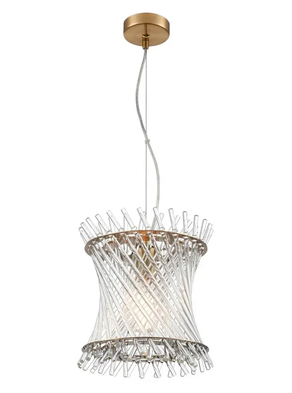Franklite Ethereal 1lt Pendant in Aged Brass Ethereal part no – PCH482