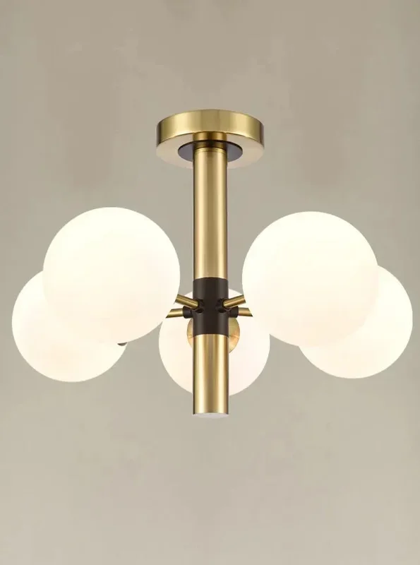 Franklite FL2474-5 Ceiling / Wall Axle 5lt Semi Flush Fitting
