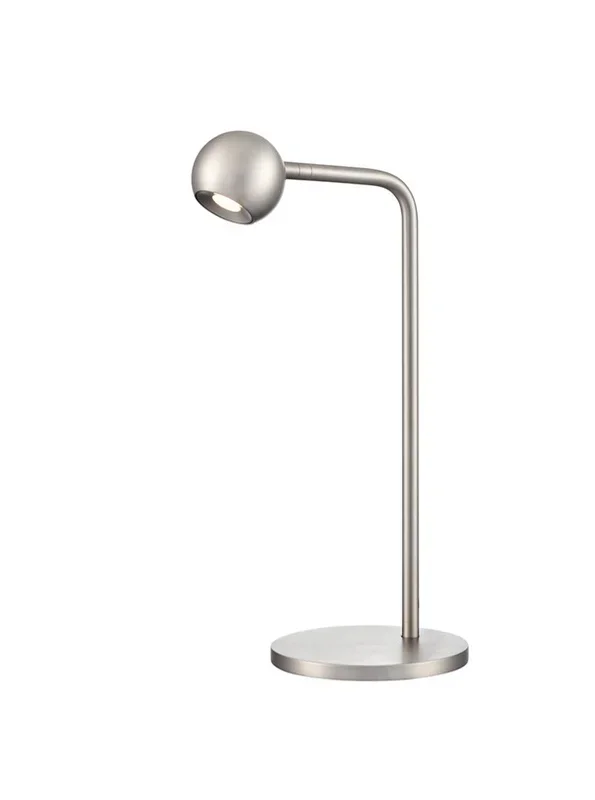 Franklite Iris Satin Nickel LED Table Lamp Iris part no – TL219