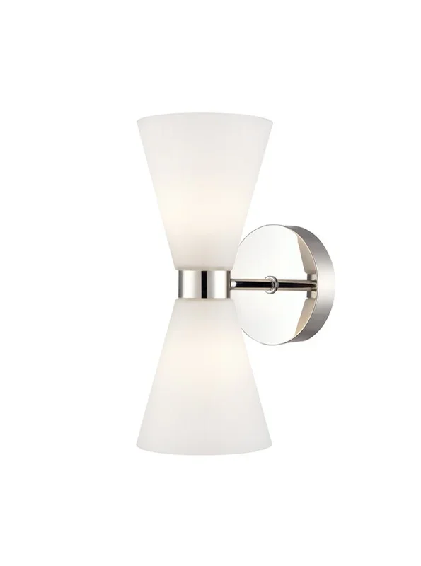 Franklite Odeon Satin Nickel Wall Light Odeon part no – WB618