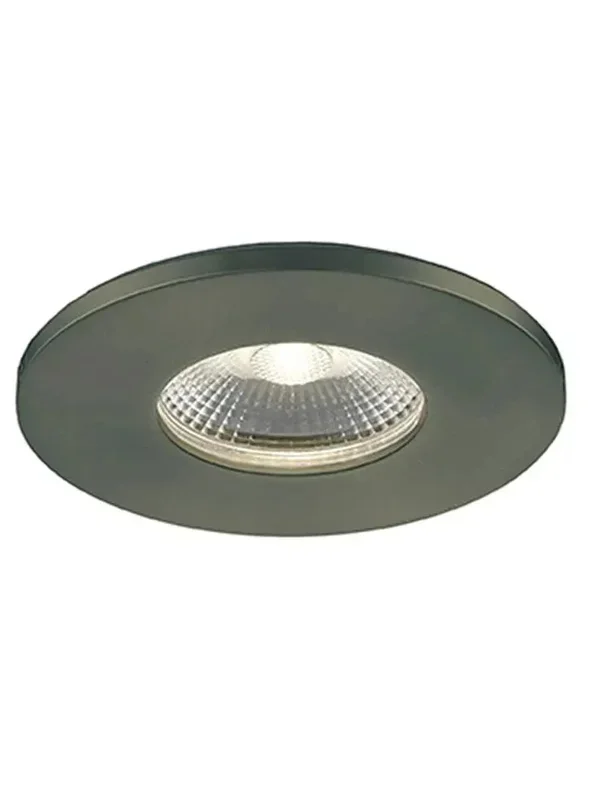 Franklite RF317D40L09GT00V/BEZ005 Recessed Ceiling Only A die-cast LED recessed luminaire with a citizen light source and interchangeable aluminium bezel